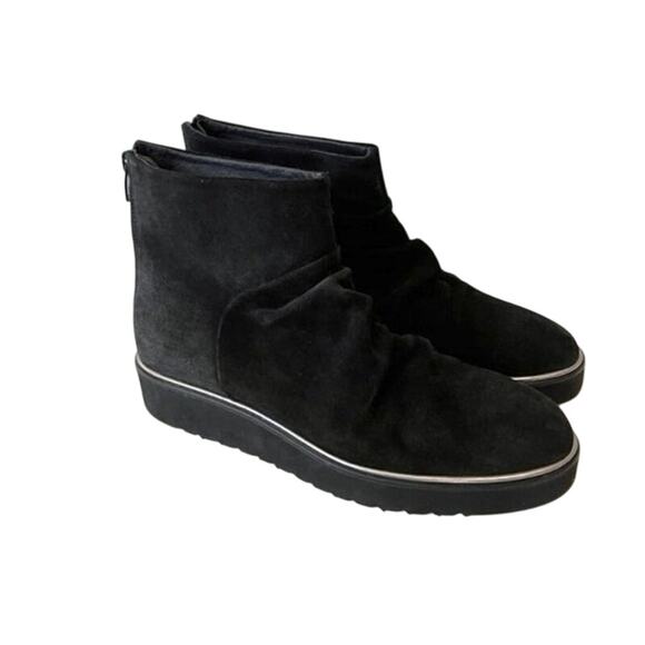 Eric Michael Ankle Boot Size 41 Valley Black Leather Handmade Spain Lightweight - Picture 1 of 13